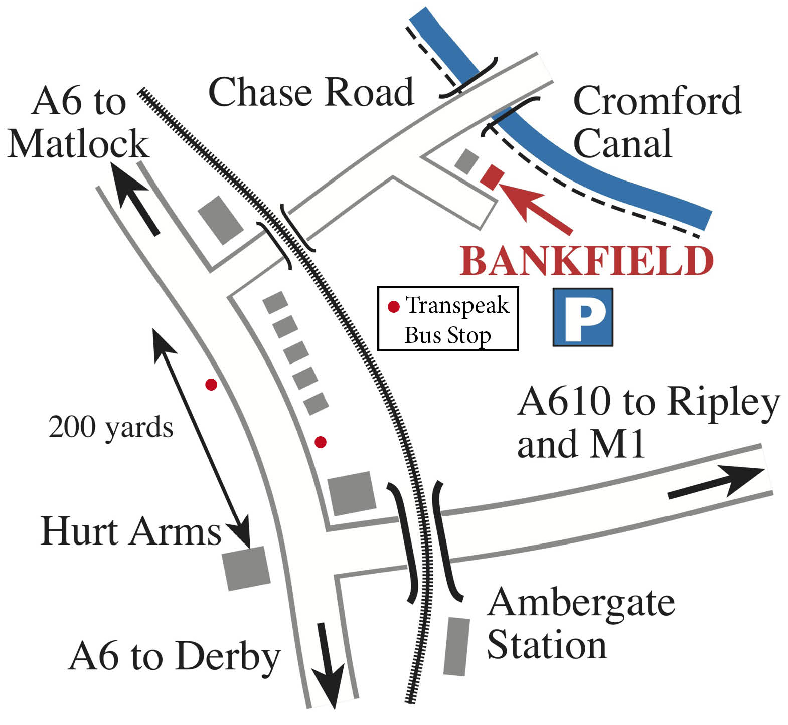 Map of Bankfield